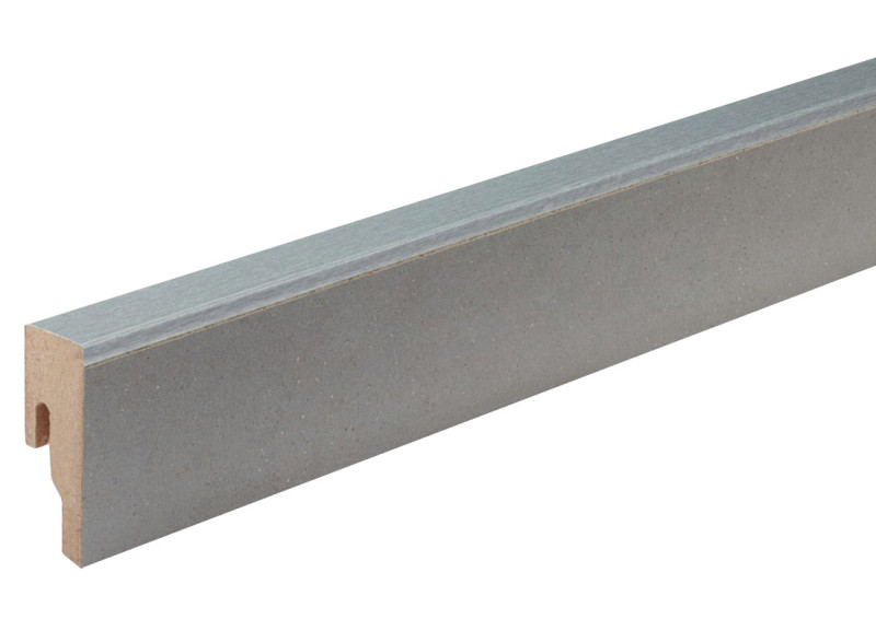 Meister Skirting board 8 PK profile Nadura Slate grey 6333 main product photo