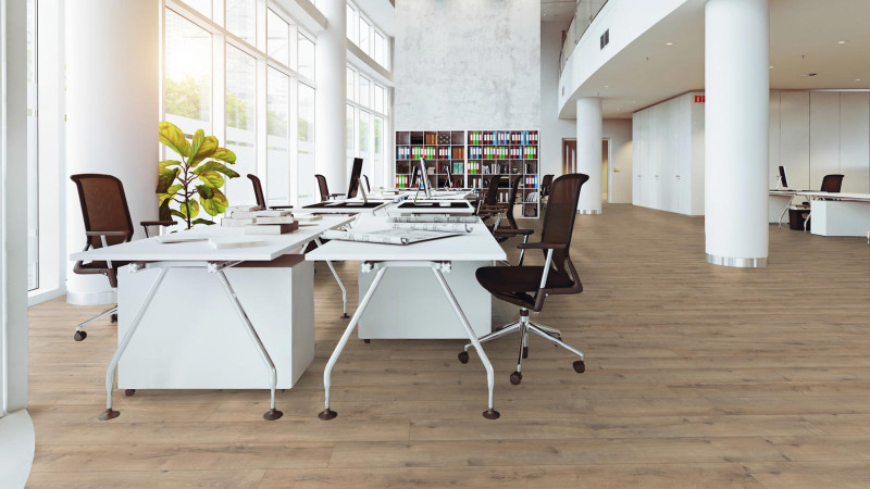 Meister Laminate MeisterDesign. laminate LL 200 Cracked Terra oak 6439 1-strip 2V/M2V main product photo