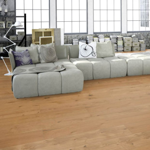 Meister Lindura wood flooring HD 400 Oak authentic 8915 lacquered 1-plank wideplank 2V/M2V