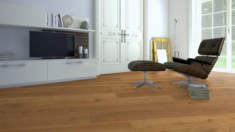 Meister Lindura Sol en bois HD 400 Chêne animé 8900 huilé 1 frise 2V/M2V 270 mm main product photo