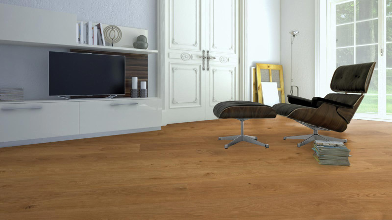 Meister Lindura wood flooring HD 400 Oak lively 8900 1-strip 2V/M2V 320 mm main product photo