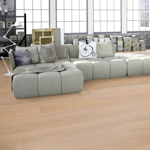 Meister Lindura wood flooring HD 400 natural light oak 8918 lacquered 1-plank wideplank 2V/M2V