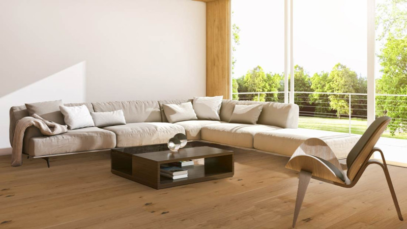 Meister Lindura wood flooring HD 400 Authentic oak 8915 1-strip 2V/M2V 320 mm main product photo