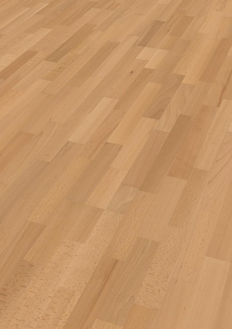 Meister Parkett MeisterParkett. longlife PC 200 Buche harmonisch gedämpft 9045 3-Stab Raum1