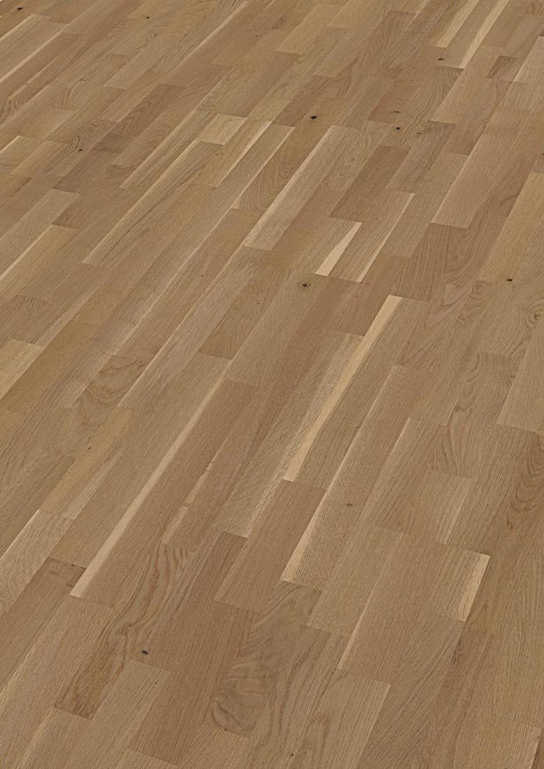 Meister Parkett MeisterParkett. longlife PC 200 Eiche lebhaft greige 9038 3-Stab Raum1