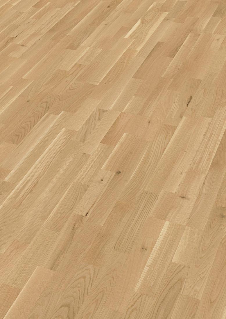 Meister Parkett MeisterParkett. longlife PC 200 Eiche lebhaft pure 9036 3-Stab Raum1