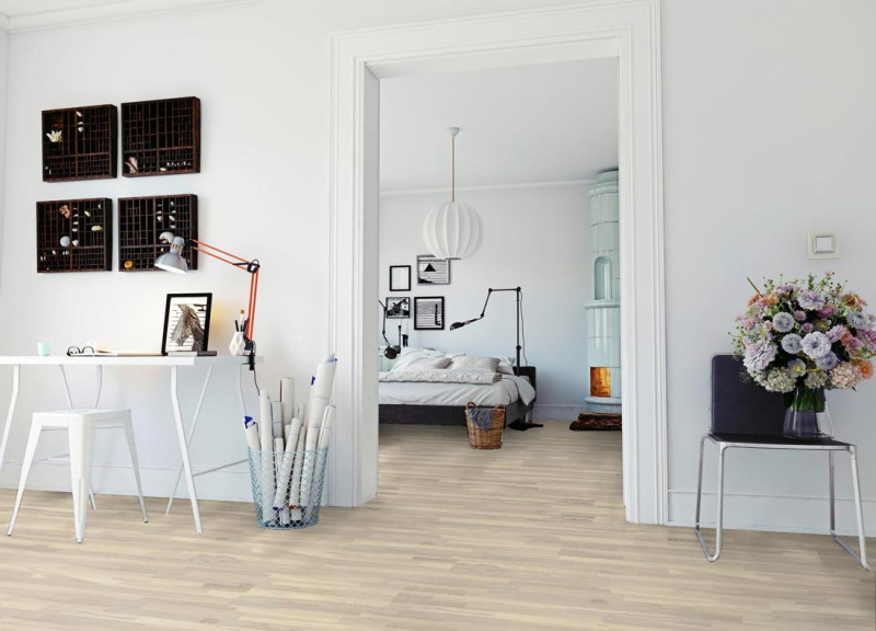 Meister Parkett MeisterParkett. longlife PC 200 Esche lebhaft weiß 9044 3-Stab main product photo