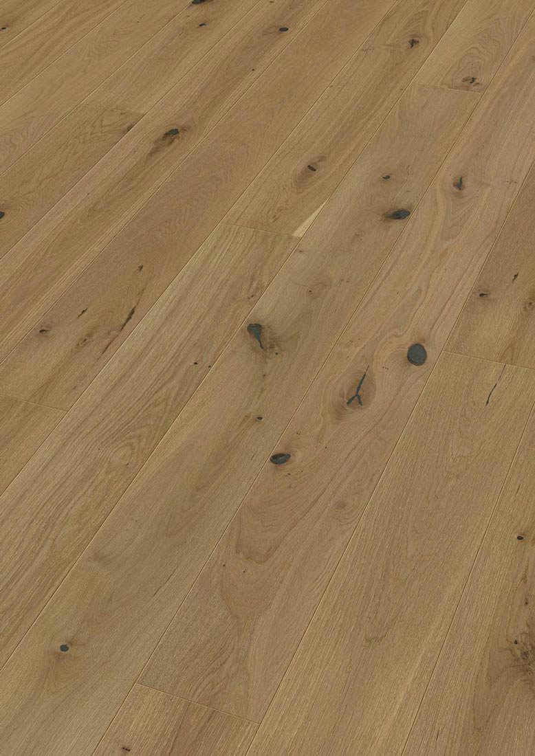 Meister Parkett MeisterParkett. longlife PD 400 Eiche authentic greige 9019 1-Stab 2V/M2V Raum1