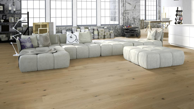 Meister Parquet MeisterParkett. longlife PD 400 Authentic greige oak 9029 1-strip 2V/M2V main product photo