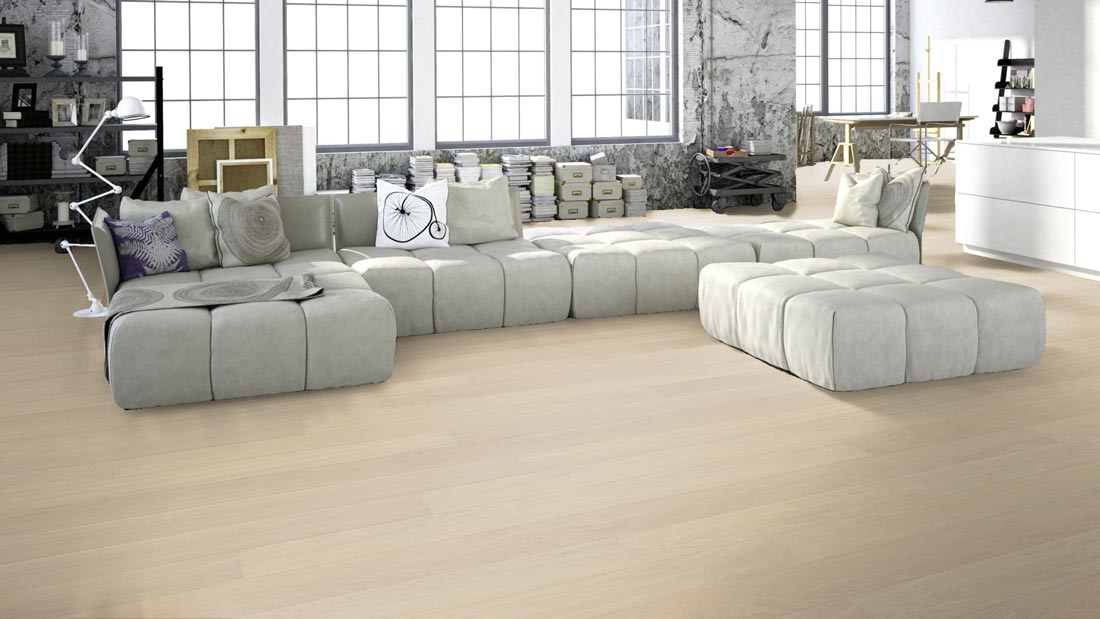 Meister Parkett MeisterParkett. longlife PD 400 Eiche harmonisch pure 9013 1-Stab 2V/M2V Raum2