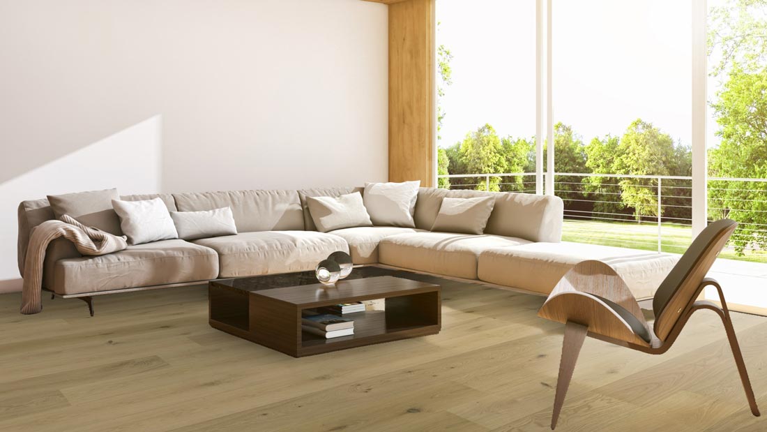 Meister Parkett MeisterParkett. longlife PD 450 Eiche authentic pure 9004 1-Stab 2V/M2V Raum3