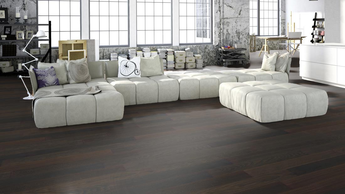 Meister Parkett MeisterParkett. longlife PS 300 Eiche harmonisch kerngeräuchert 9018 1-Stab M4V Raum2