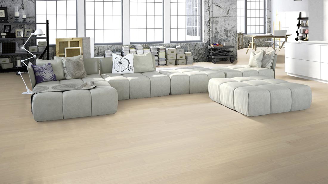 Meister Parkett MeisterParkett. longlife PS 300 Eiche harmonisch pure 9013 1-Stab M4V Raum2