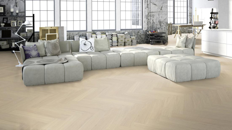 Meister Parquet MeisterParkett. longlife PS 500 Chêne harmonique pur 9013 chevrons M4V main product photo