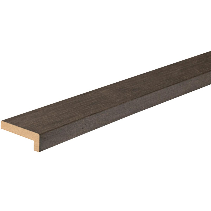 Meister Angled cover moulding 22/60 mm Titanium oak 1272 main product photo