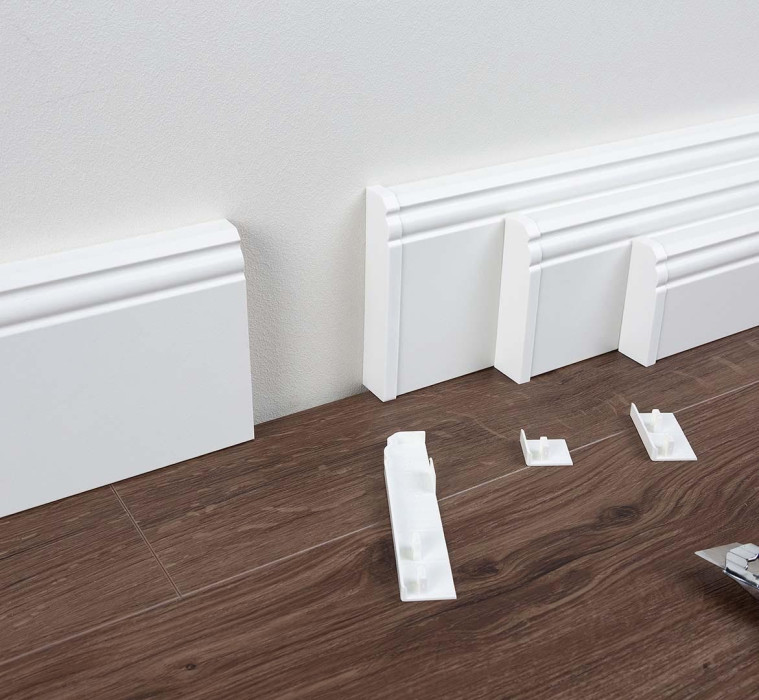 Parador Universal end caps type 2 for skirtings HL 1/2/3 White main product photo