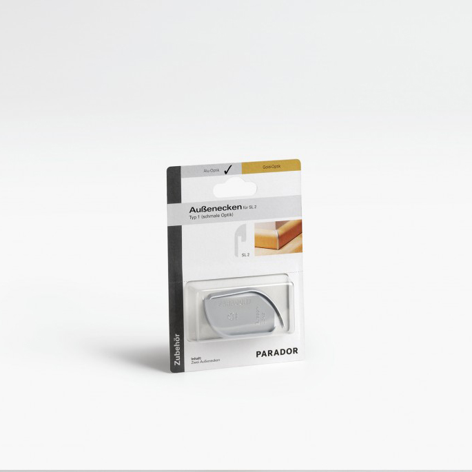 Parador External corners type 1 for skirting board SL 2 Alu look main product photo