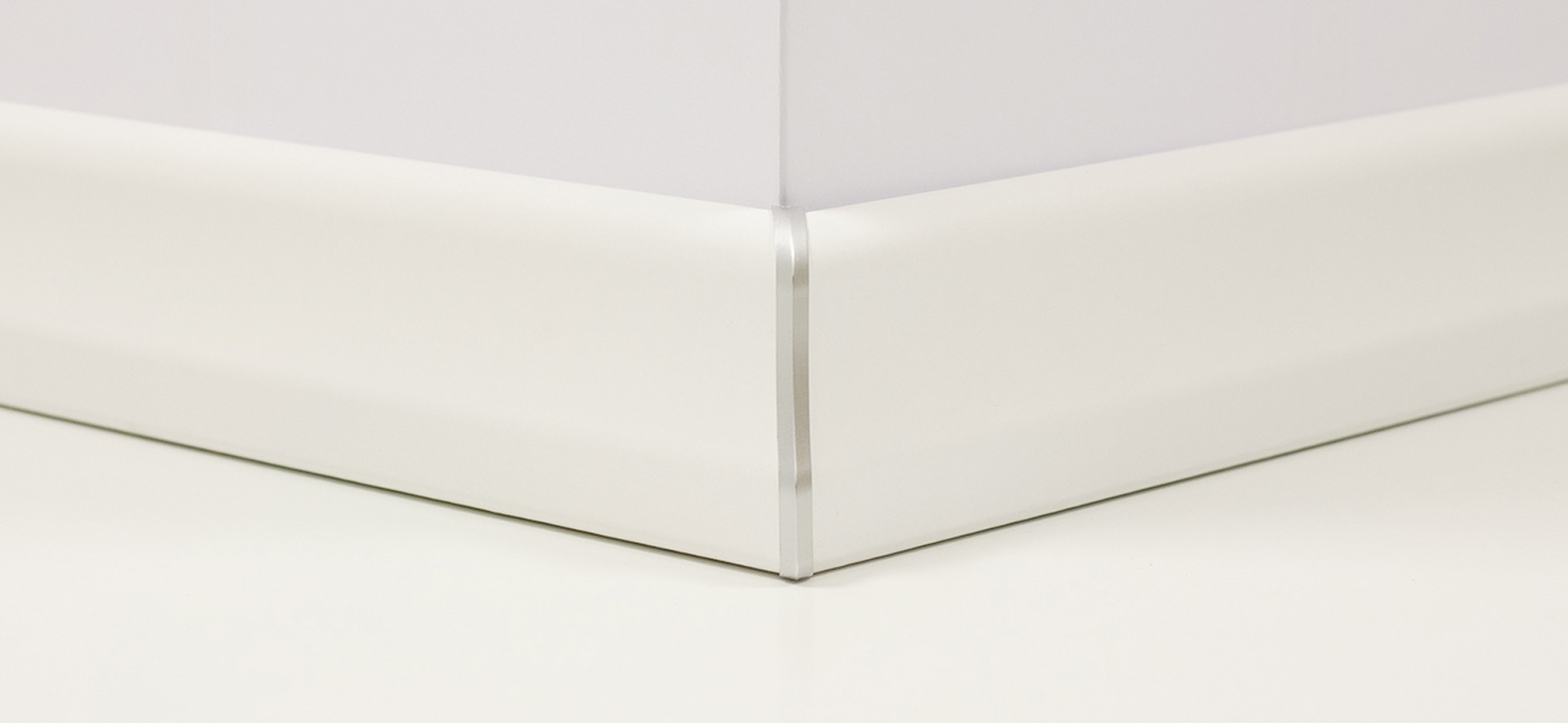 Parador External corners type 1 for skirting board SL 4 Alu look