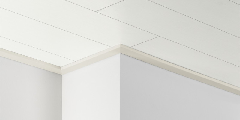 Parador Plinthe de plafond DAL 3 Taupe mat satinée main product photo