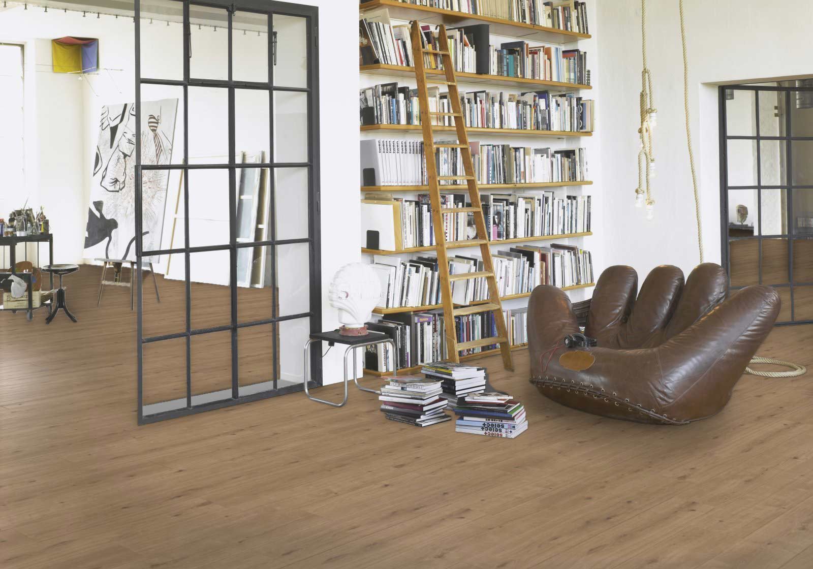 Parador Designboden Modular ONE Hydron Eiche Atmosphere umbra 1-Stab Landhausdiele 4V Raum4