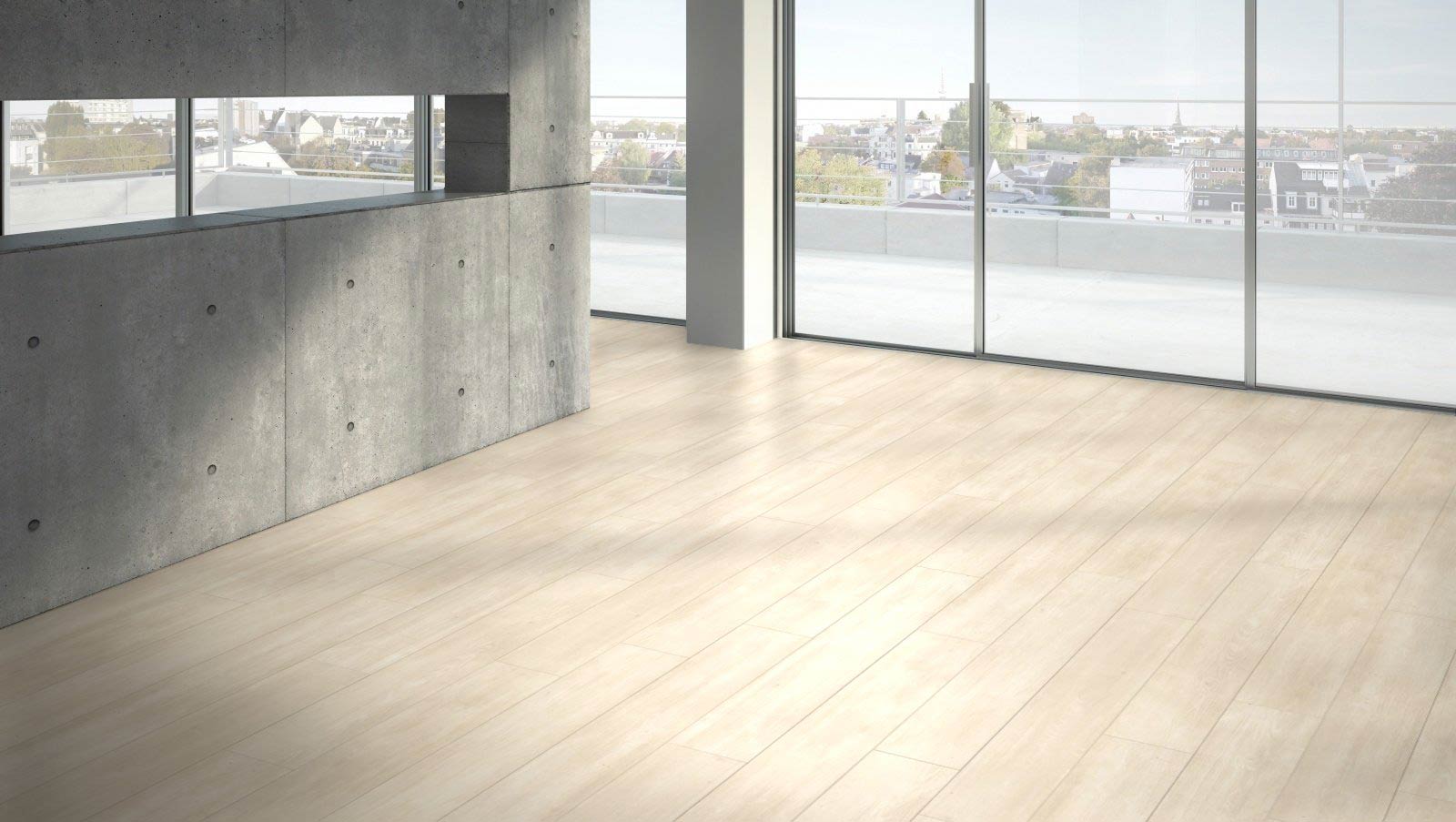 Parador Designboden Modular ONE Hydron Eiche Nordic Beige 1-Stab Landhausdiele 4V Raum3