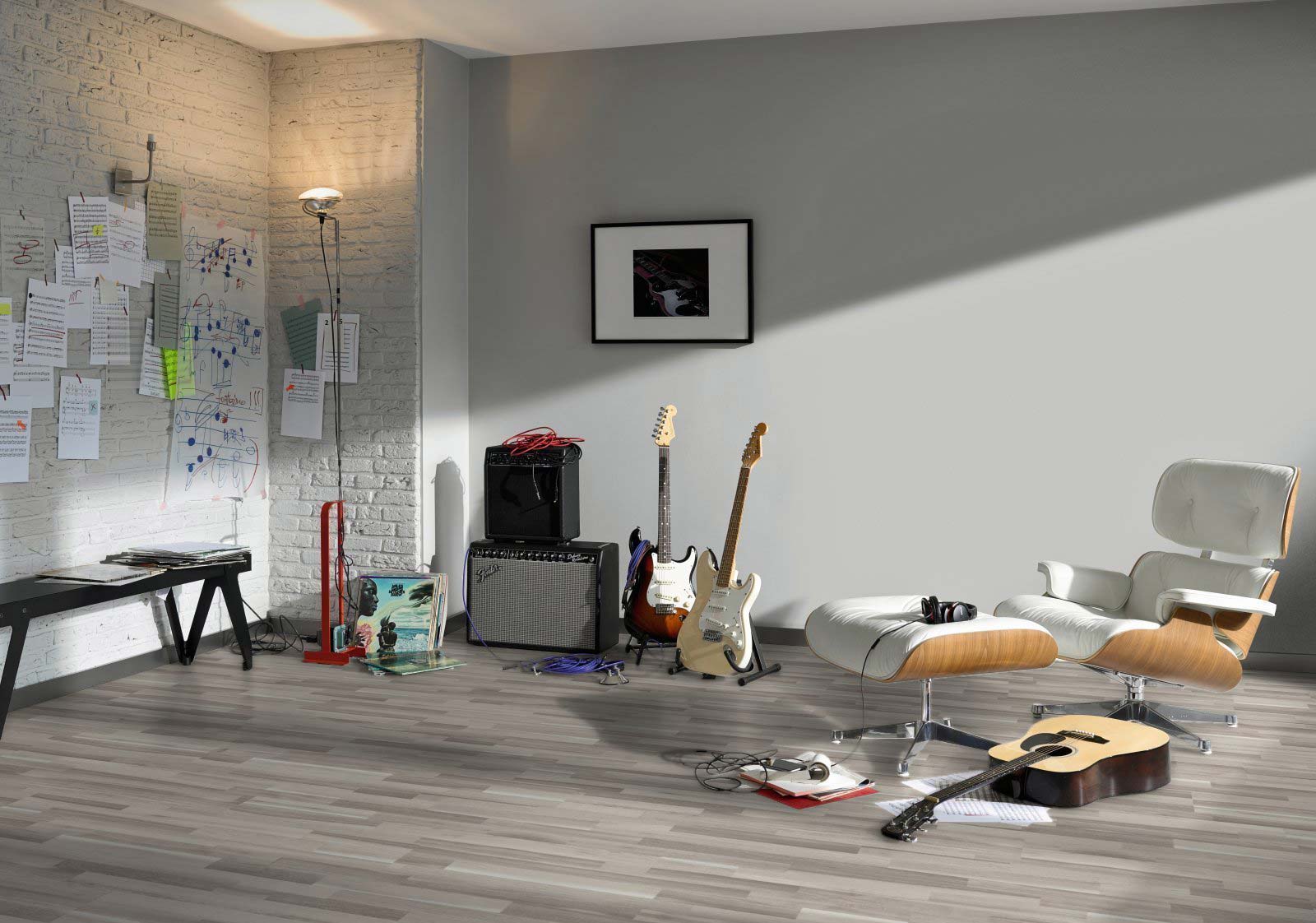 Parador Laminat Classic 1050 Akazie Grau 3-Stab Schiffsboden Raum3