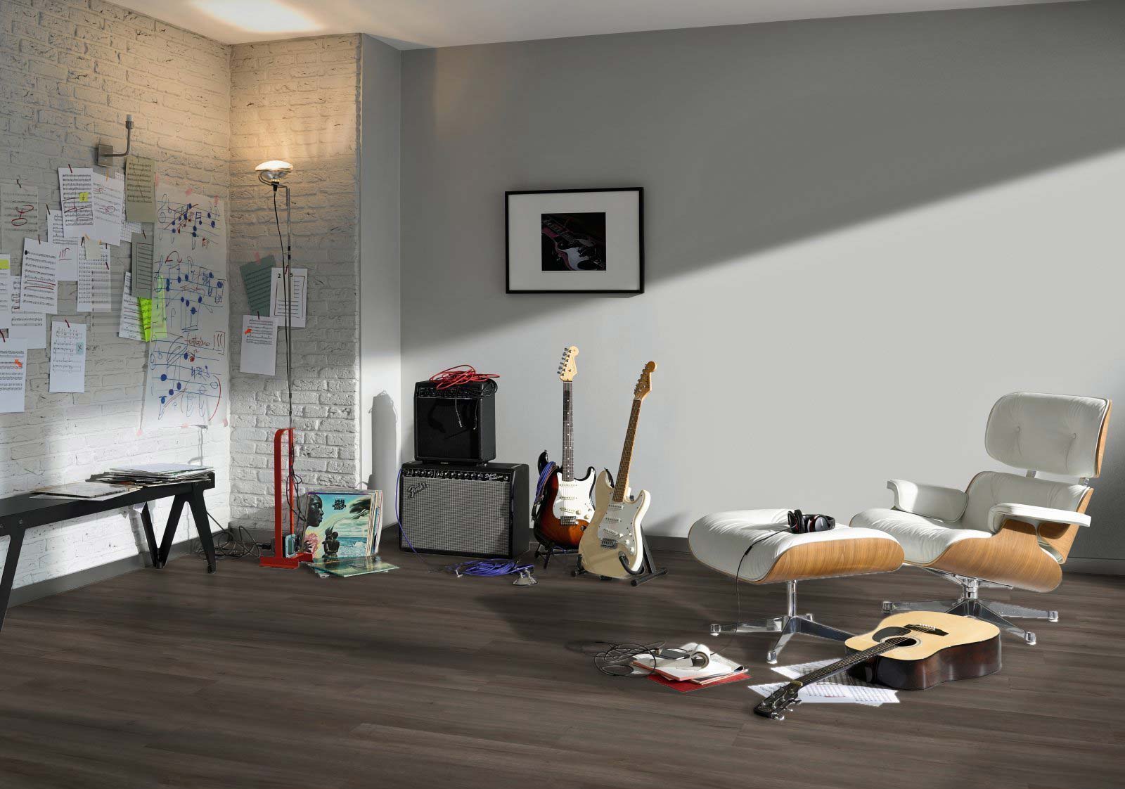 Parador Laminat Classic 1050 Eiche Loft geräuchert weiß geölt 1-Stab Landhausdiele 4V Raum3