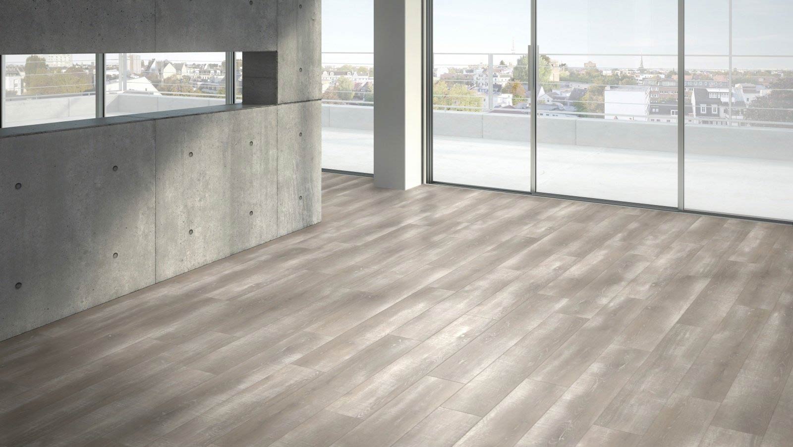 Parador Laminat Classic 1050 Eiche Vintage Grau Landhausdiele 4V Raum2