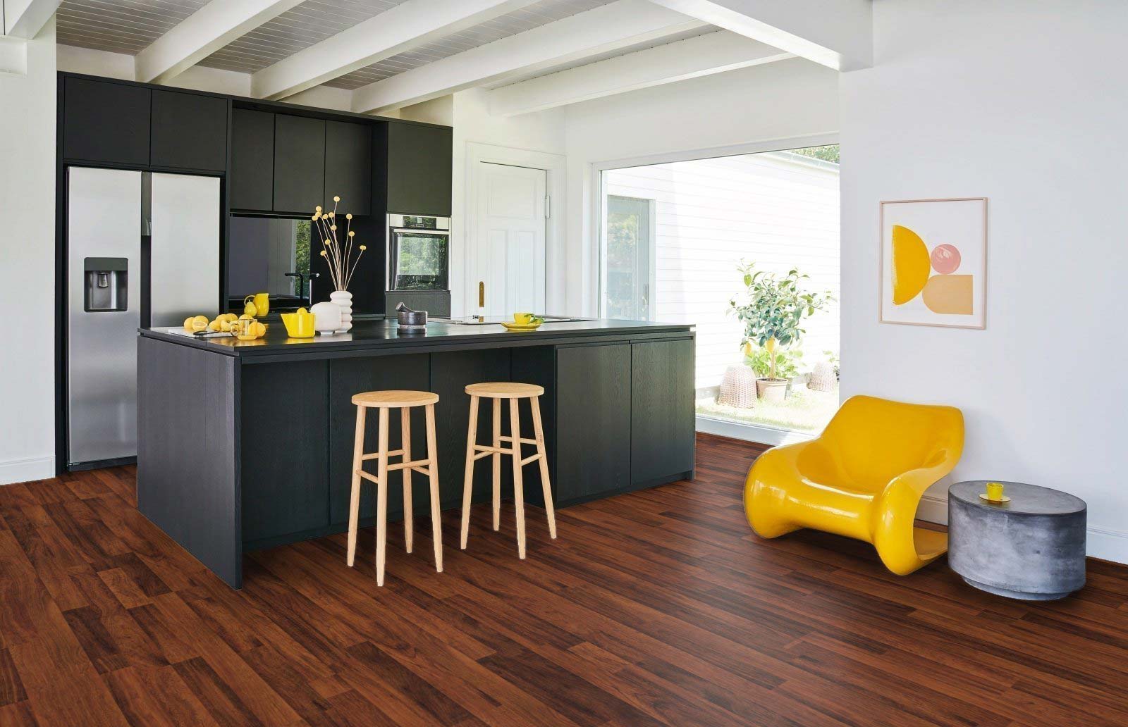 Parador Laminat Classic 1050 Merbau 2-Stab Schiffsboden Raum3