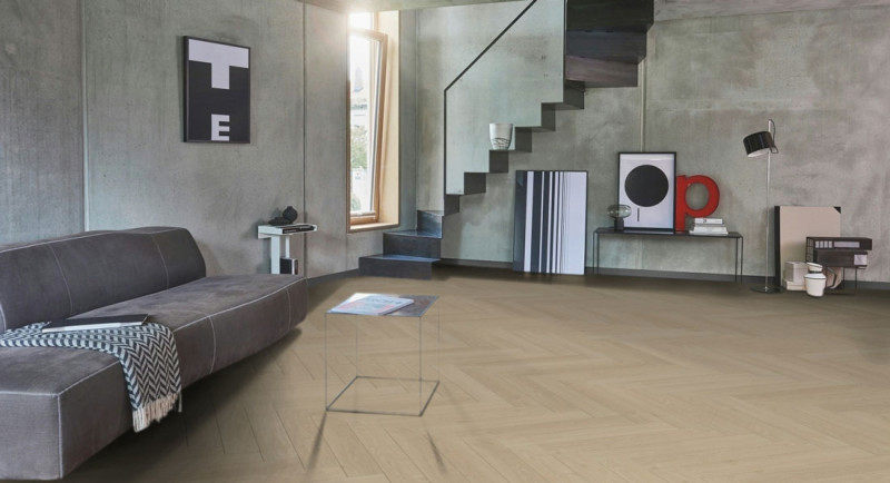 Parador Laminat Trendtime 3 Eiche Studioline geschliffen Fischgrät 4V 858x143x8mm main product photo