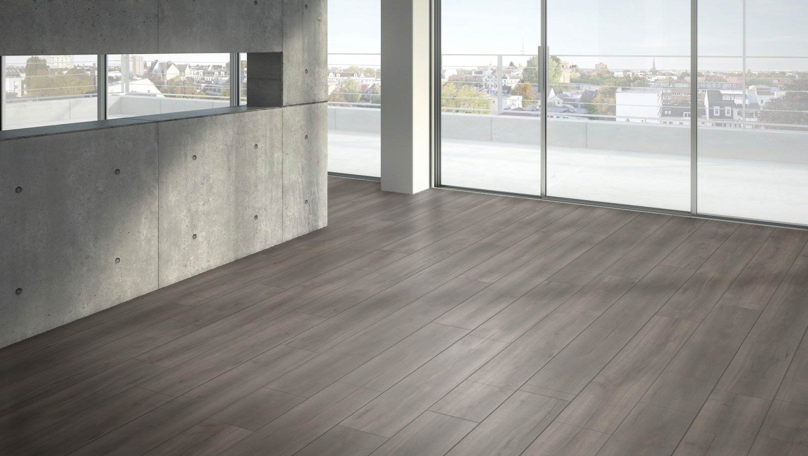 Parador Laminat Trendtime 6 Eiche Loft geräuchert weiß geölt Schlossdiele 4V Raum2