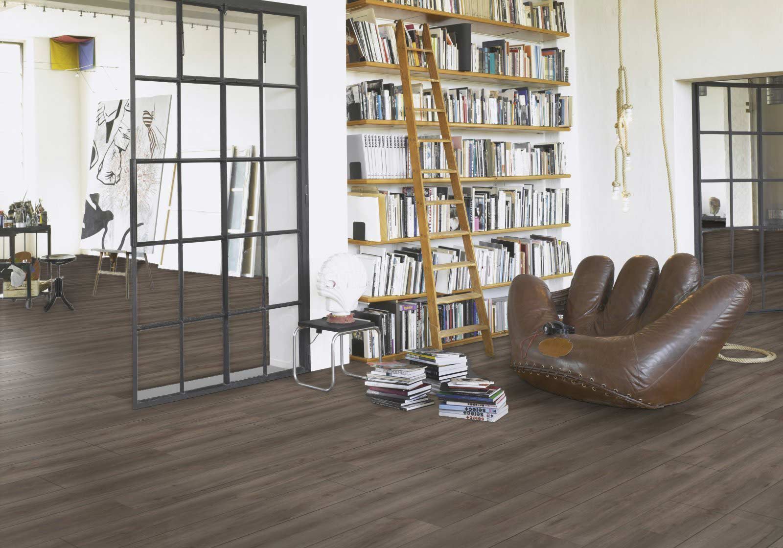 Parador Laminat Trendtime 6 Eiche Loft geräuchert weiß geölt Schlossdiele 4V Raum4