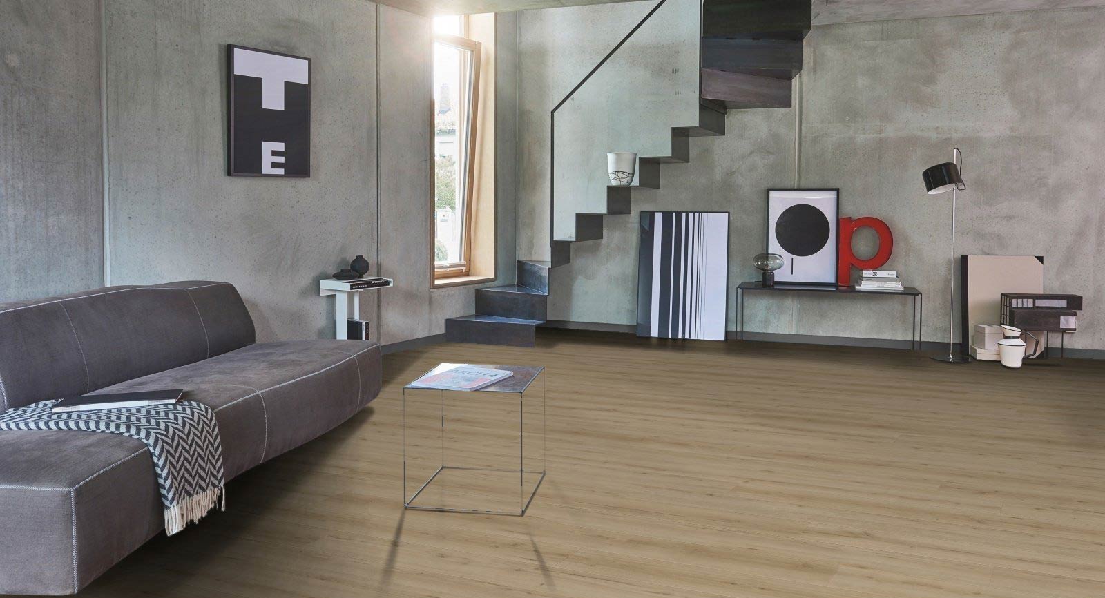 Parador Laminat Trendtime 6 Eiche Loft Pure Schlossdiele 4V Raum4