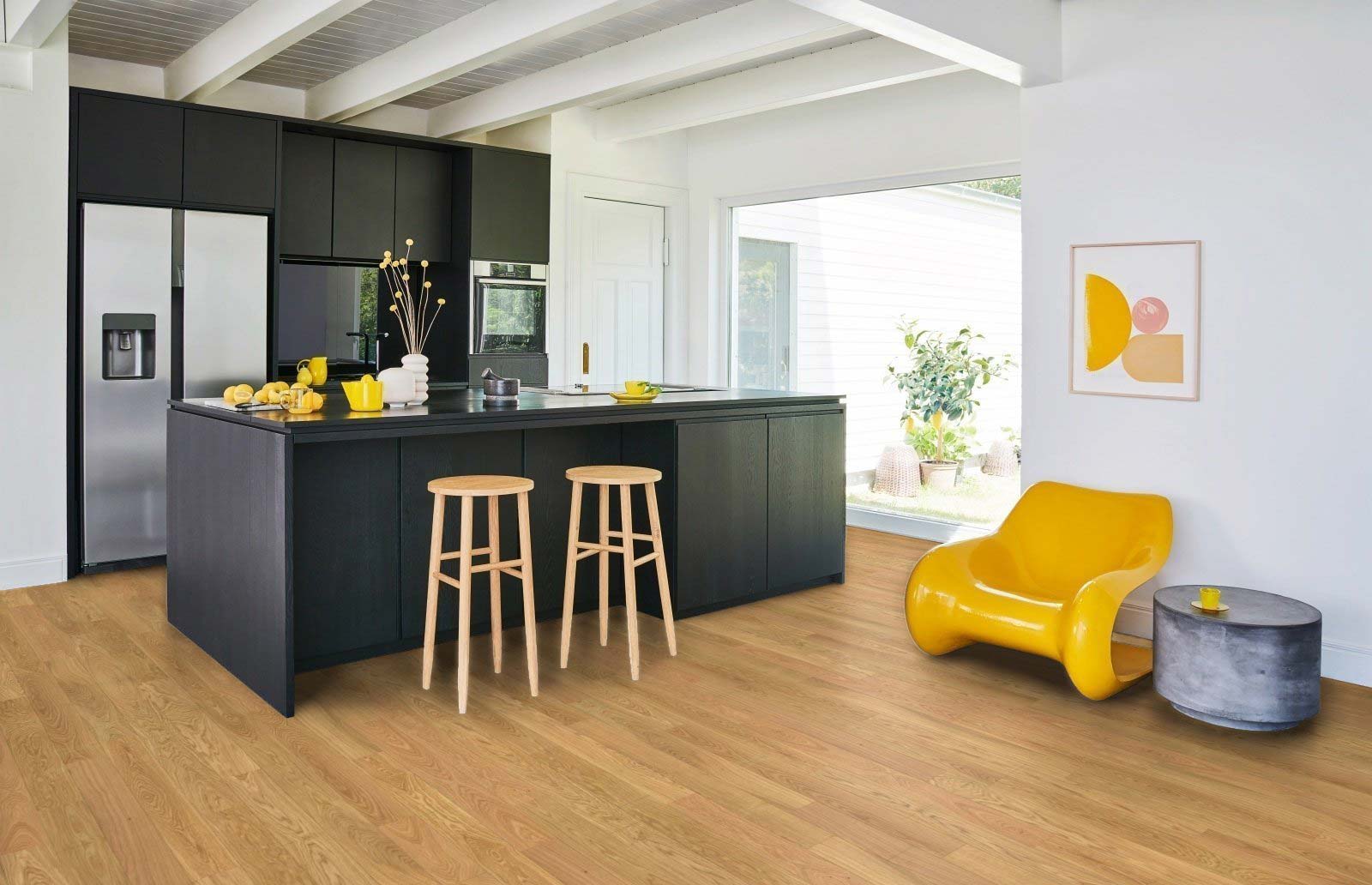 Parador Parkett Classic 3025 Eiche Natur naturgeölt plus Landhausstab M4V Raum3