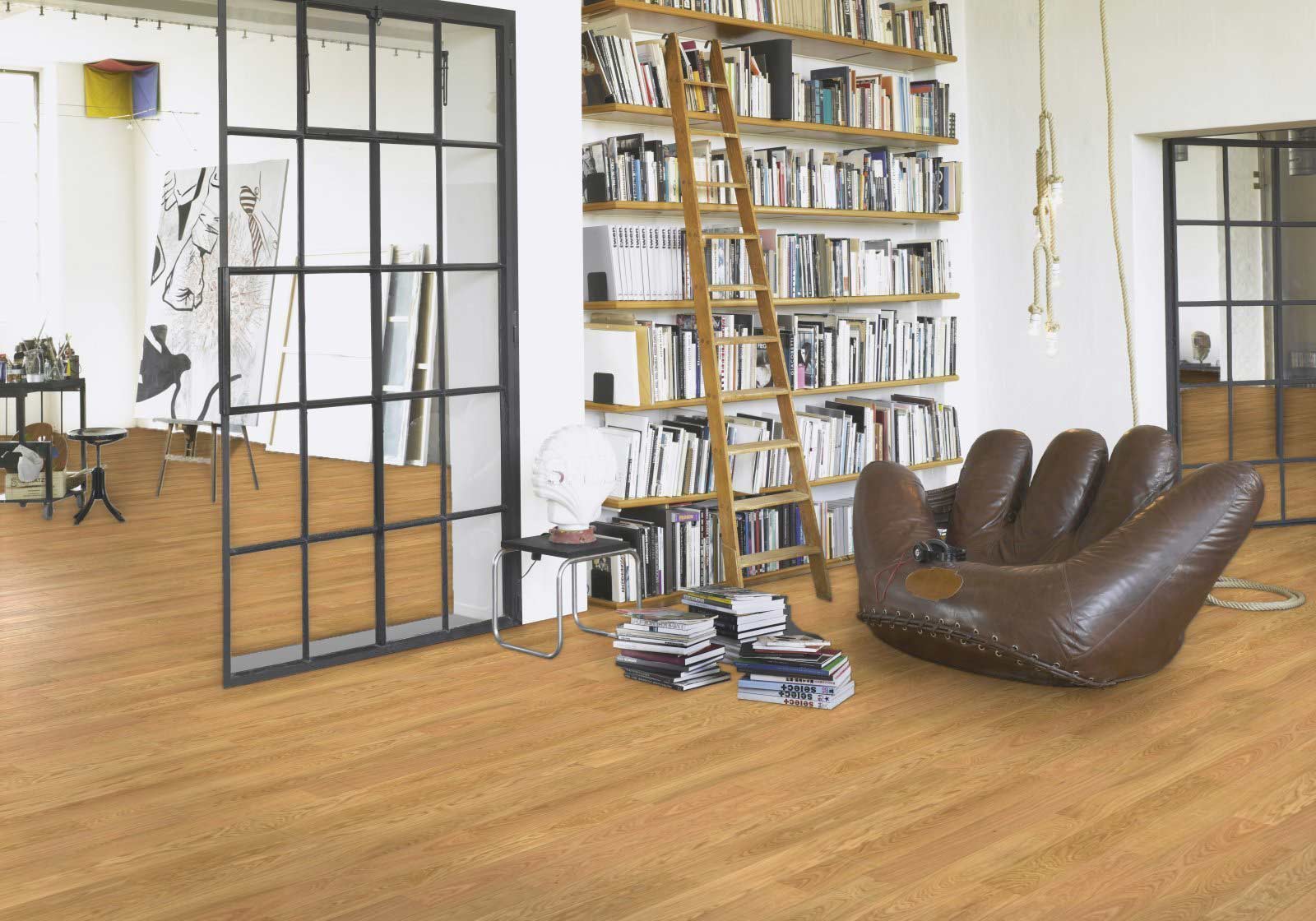 Parador Parkett Classic 3025 Eiche Natur naturgeölt plus Landhausstab M4V Raum4