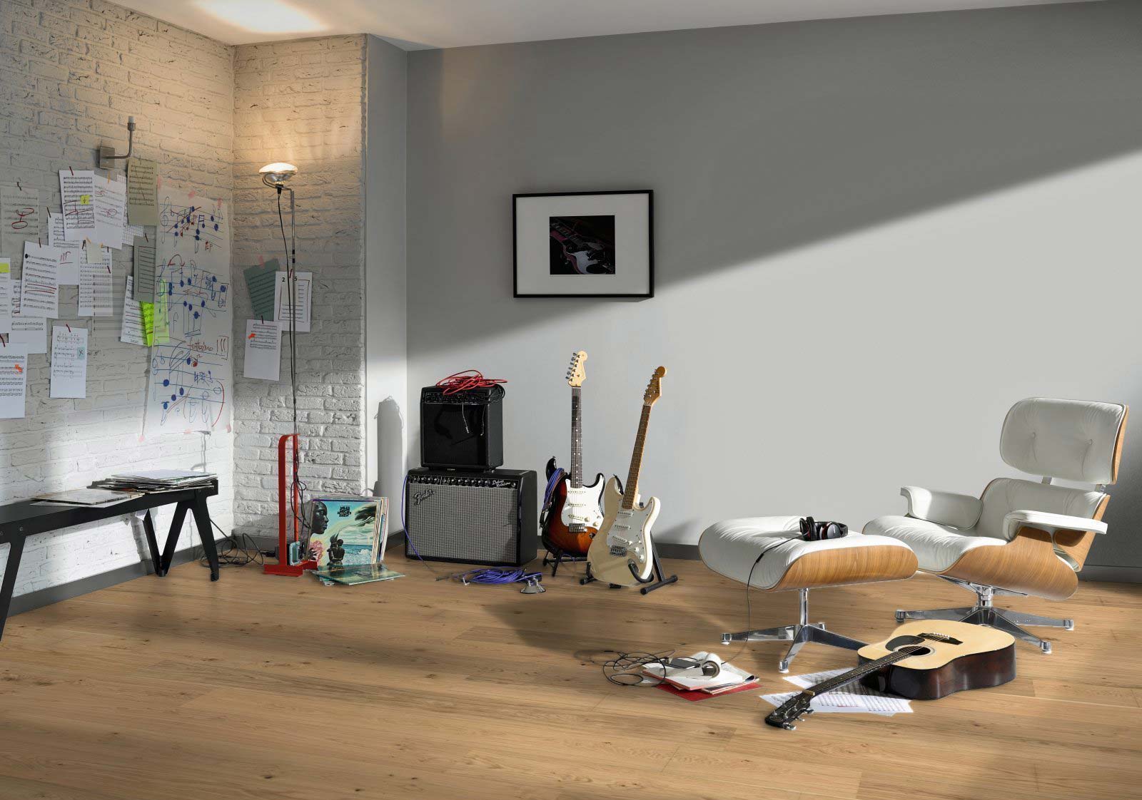 Parador Parkett Classic 3025 Eiche Rustikal naturgeölt plus Großdiele M4V Raum3