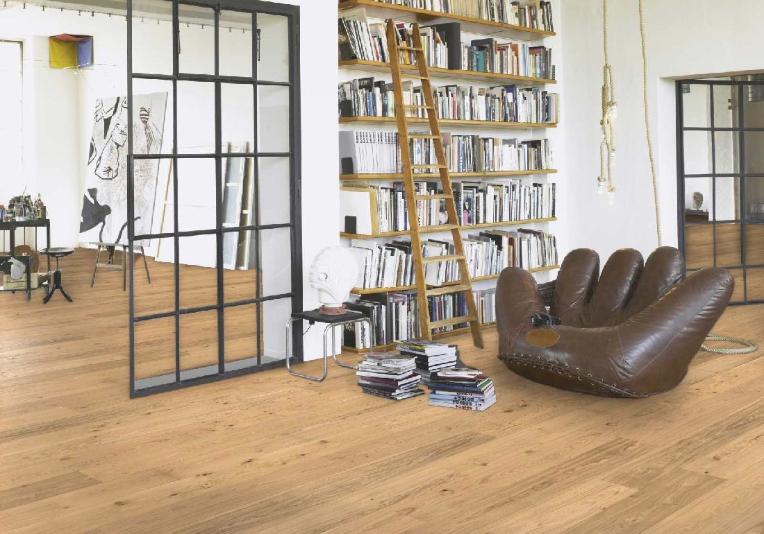 Parador Parkett Classic 3025 Eiche Rustikal naturgeölt plus Großdiele M4V Raum4