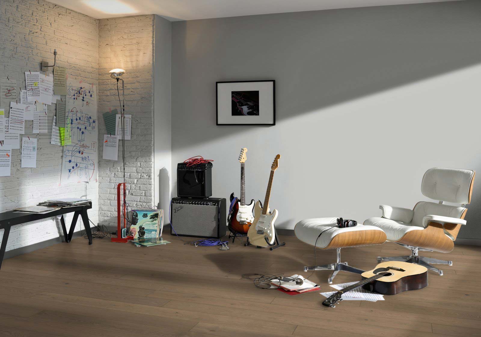 Parador Parkett Trendtime 4 Eiche Chalet Living lackversiegelt extramatt 1-Stab Landhausdiele M4V Raum3