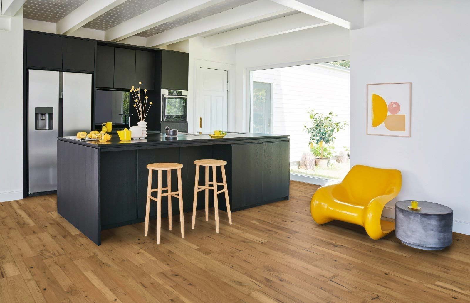 Parador Parkett Trendtime 8 Eiche Multiplank Classic naturgeölt plus 1-Stab Landhausdiele M4V Raum4