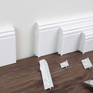 Parador Universal transition caps variable height for skirting type 2 HL 1/2/3 White