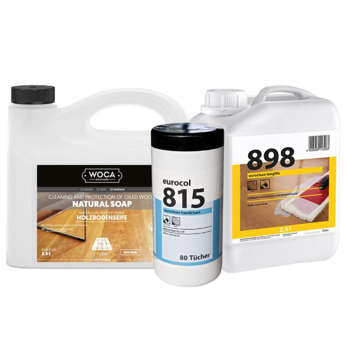 Parquet Care & Cleaning Kit Sensitive main product photo