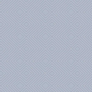 Skaben Tapete 3D geometric - 3D Tapete geometrische Tapete Blau / Grau 10,05 m x 0,53 m