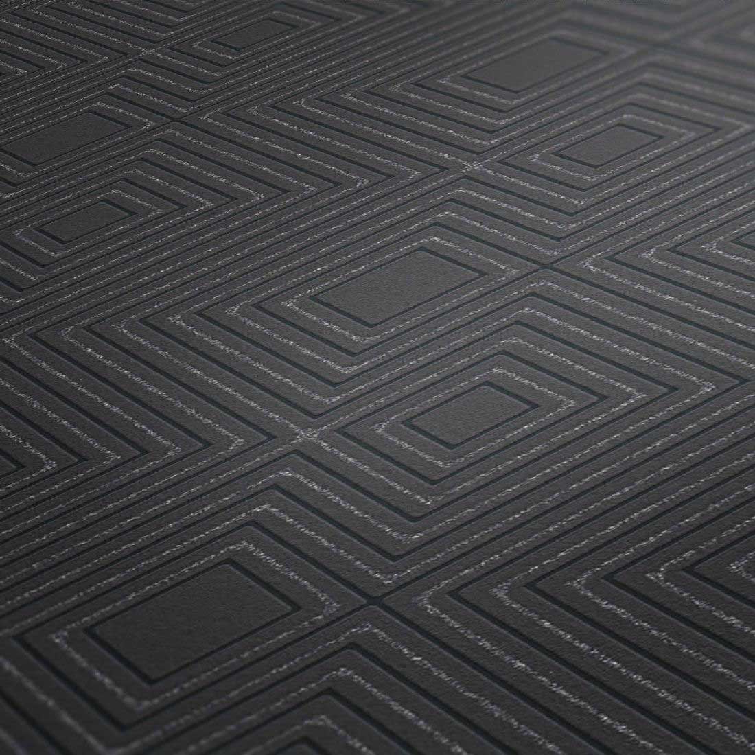 Skaben Tapete Jungle Dschungeltapete Palmentapete Grau Raum2