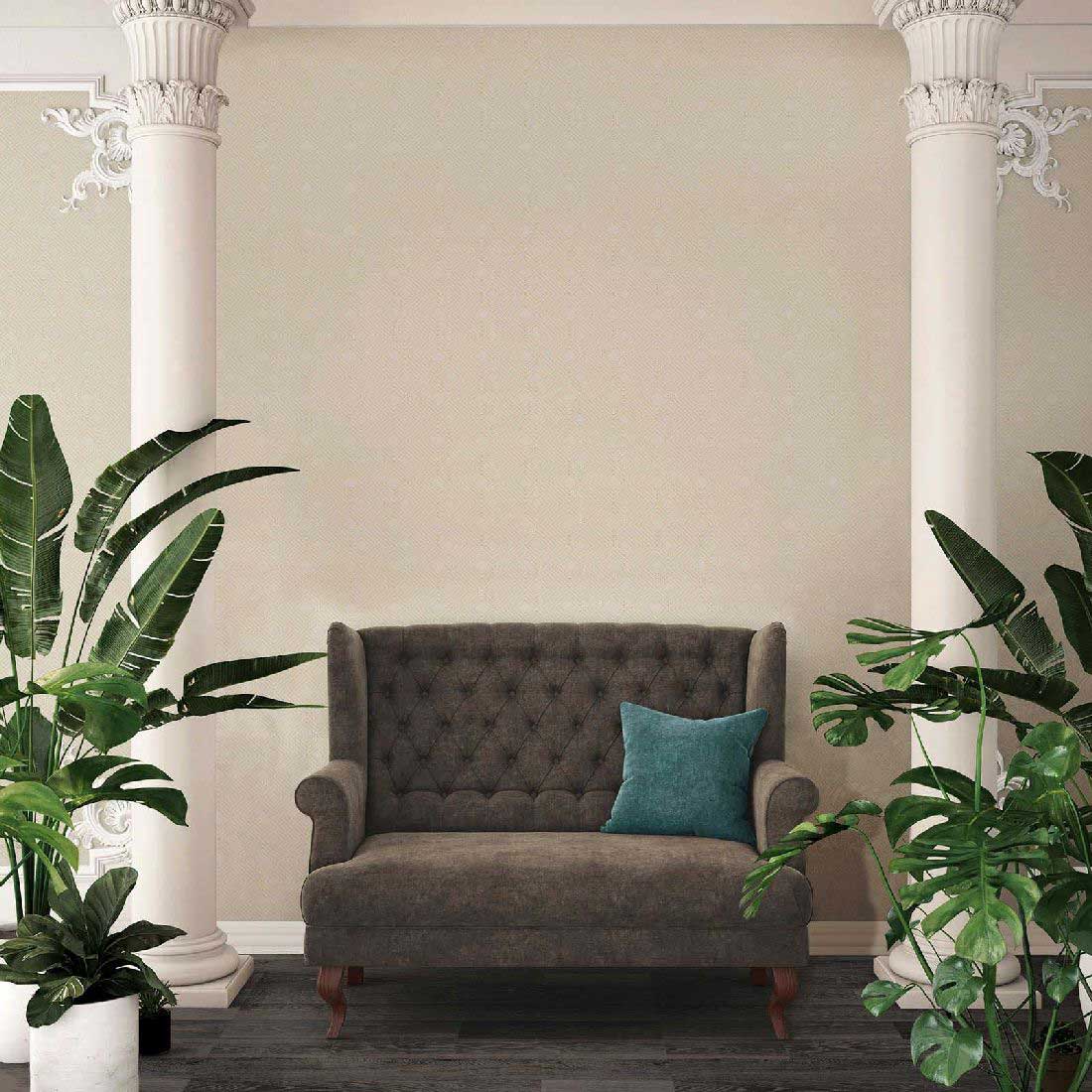 Skaben 3D geometric 3D Tapete geometrische Tapete Grau Raum6