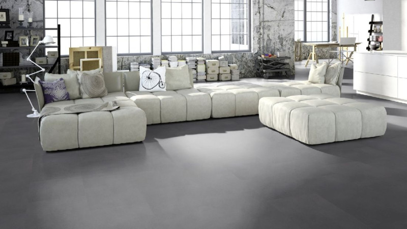 Skaben Bio Design solid Life 55 Pizarra Antracita aspecto de baldosa para adherir main product photo