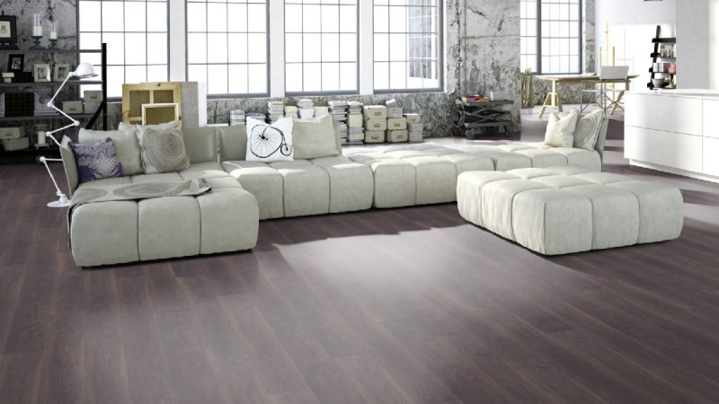 Skaben Bio Design massiv Life 55 Vintage Oak Dark Brown 1-strip for gluing main product photo