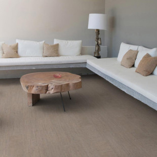 Skaben Organic Flooring Pro Climate Click 70 CORK Cement Colours plancha impermeable sostenible 4V para hacer clic
