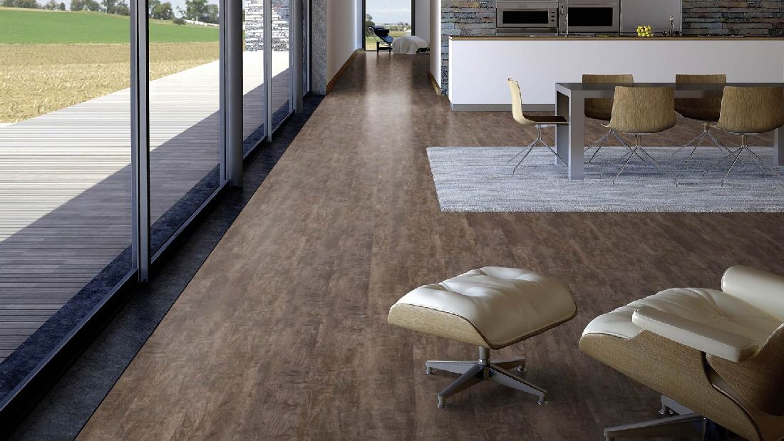 Skaben Bioboden Pro Climate Click 73 WOOD Altholz Alpenhof nachhaltige wasserfeste Landhausdiele 4V zum Klicken Raum7