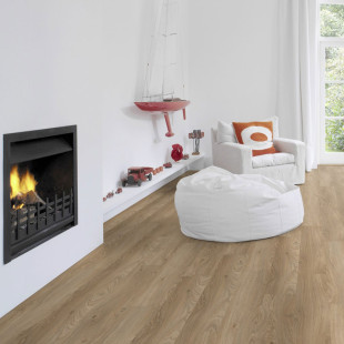 Skaben Biofloor Pro Climate Click 73 WOOD Scotia Oak sustainable waterproof plank 4V to click.
