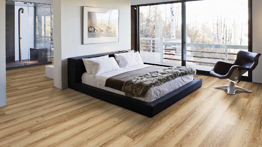 Skaben Bioboden Pro Climate Glue 40 WOOD Nordmannfichte nachhaltige Landhausdiele zum Kleben Raum5